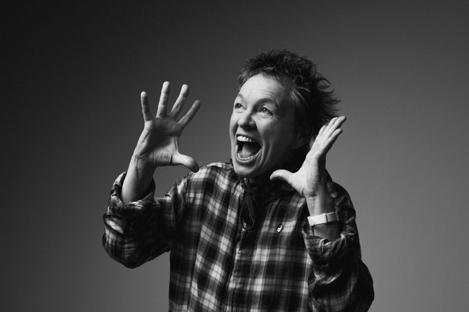 Hudebnice Laurie Anderson.