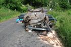 Mladý řidič nepřežil nehodu na Prachaticku