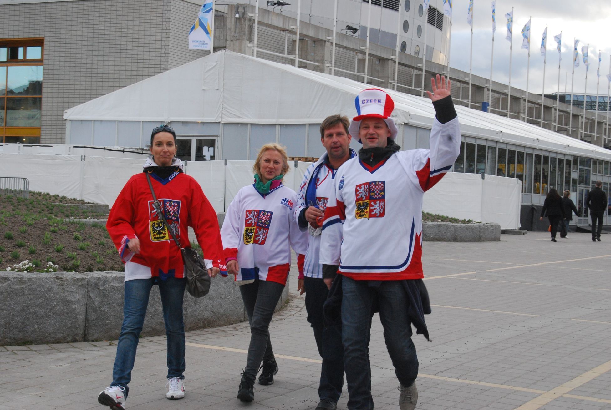 MS v hokeji 2012: Švédsko - Česko (fanoušci)