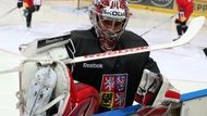 JAKUB KOVÁŘ má letos skvělou formu, v KHL odchytal za Jekatěrinburg celkem 60 utkání, za národní tým dosud osm. V našlapané brankářské trojici na něj zbyla úloha třetího vzadu.