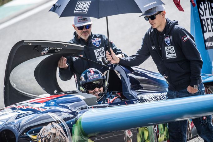 Petr Kopfstein na závodě Red Bull Air Race v Kazani 2018