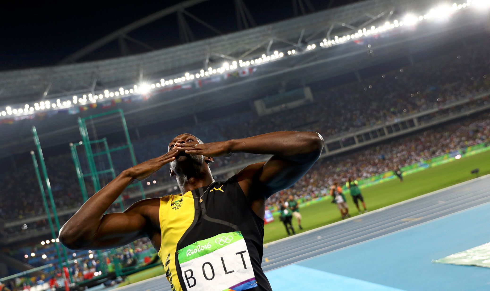 OH Rio 2016: FInále sprintu na 100 metrů: Usain Bolt