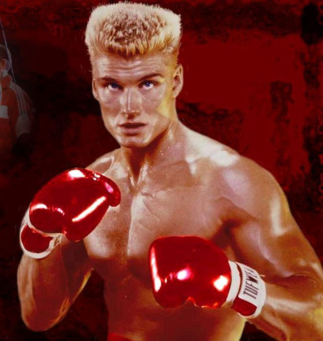 Dolph Lundgren hrál v Rockym nadpozemského bijce Ivana Draga. A ruské rysy nezapře zvlášť při srovnání... | Foto: Bontonfilm