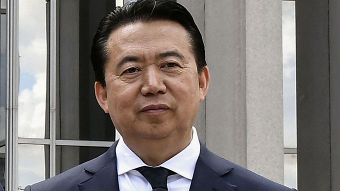 Bývalý šéf Interpolu Meng Chung-wej.