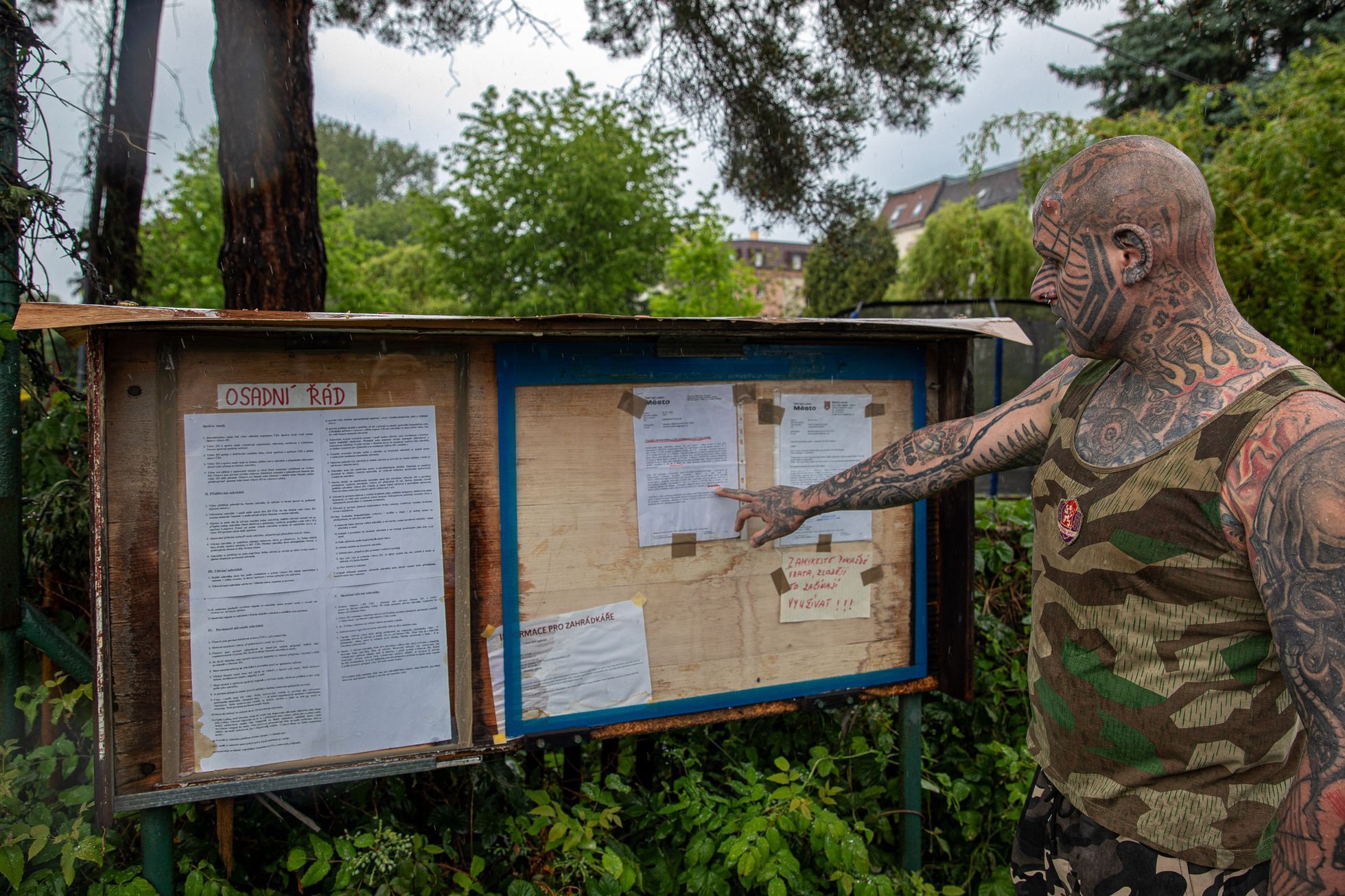 Předlice v Ústí nad Labem, vyloučená lokalita, ghetto, spor o rušení zahrádkářská kolonie, místní majitel domů Boris Rudý