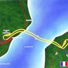 Eurotunnel - mapa