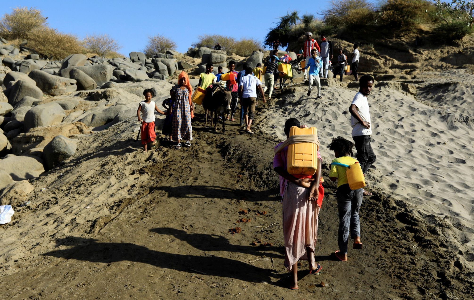 Tigraj etiopie boje uprchlíci súdán