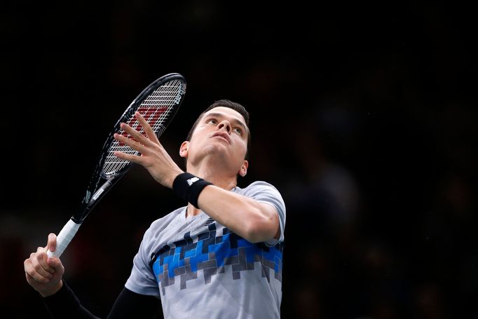 Miloš Raonic na masters v Paříži