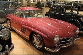 Foto: Obdivovali jsme sbírku aut monackých vládců. Najdete v ní sporťáky i pásové polární vozidlo