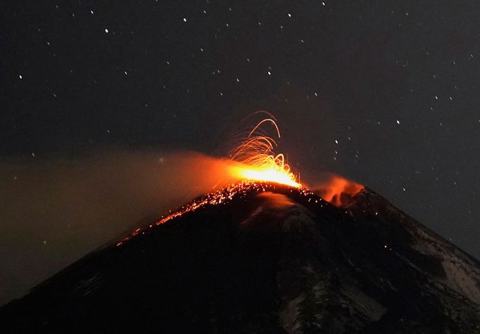 sopka etna