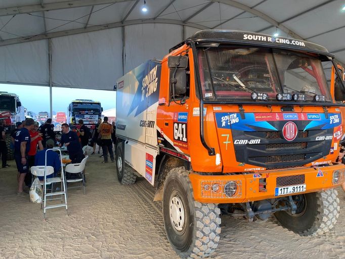 Tatra 815 Tomáše Tomečka na Rallye Dakar 2025