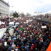 Demonstrace zemědělců v Praze