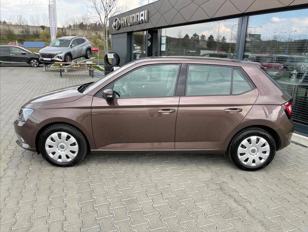 Škoda Fabia po havárii