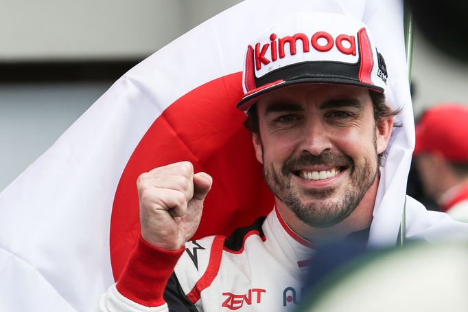 Fernando Alonso ve čtyřiadvacetihodinovce v Le Mans 2019