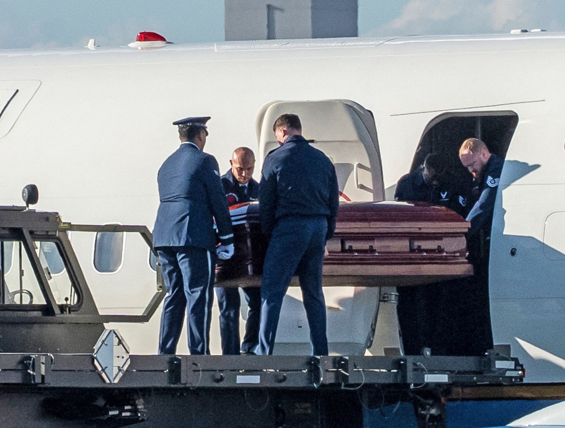 Charles Kirk, Vance, USA, vražda, Trump, tryzna, Air Force Two