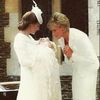 Diana na křtu princezna Charlotte