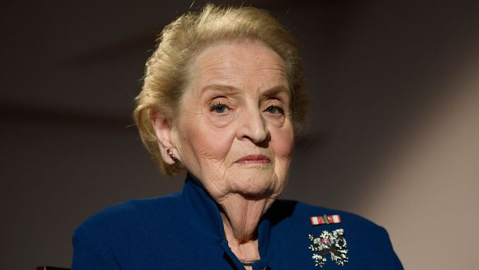 Bývalá americká ministryně zahraničí Madeleine Albrightová.