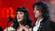 52. Předávání hudebních cen Grammy - Katy Perry a Alice Cooper