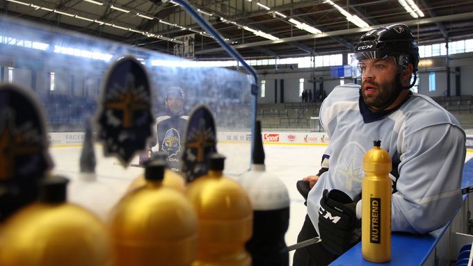 Podívejte se na fotogalerii z tréninku českých hvězd NHL na Kladně.