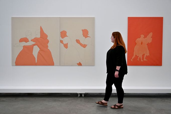 Snímek z výstavy dvojice Unconductive Trash v brněnské Fait Gallery.