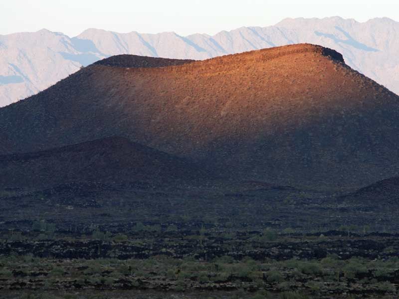 UNESCO - mexický přírodní park El Pinacate y Gran Desierto de Altar