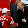MS 2016 finále Kanada-Finsko: Brendan Gallagher a Vladimir Putin