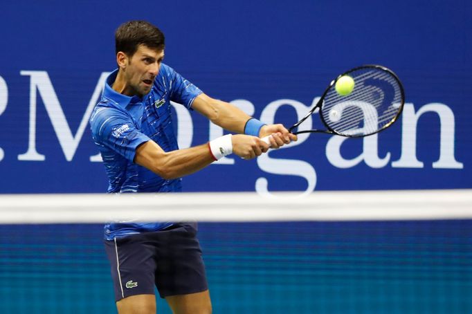 Novak Djokovič v osmifinále US Open 2019