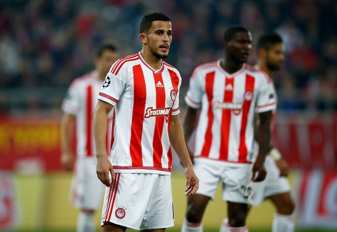 LM, Olympiakos -Arsenal: smutný Omar Elabdellaoui z Olympiakosu