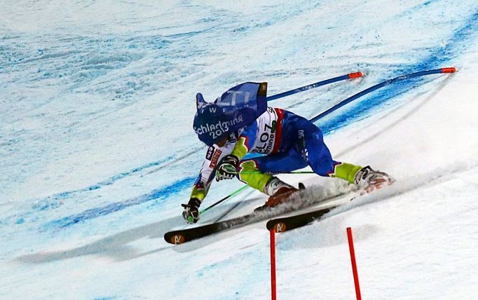 MS ve sjezdovém lyžování Schladming - týmová soutěž paralelní slalom (Misel Zerak).