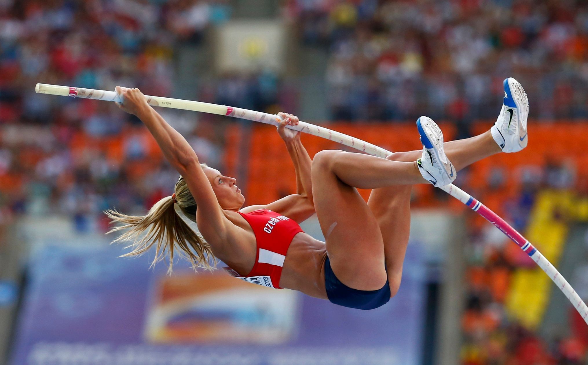 MS v atletice 2013, tyčka žen - finále: Jiřina Svobodová