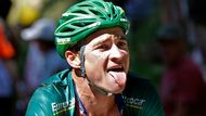 S fanoušky už ale slavil na posledním stoupání na Col de Peyresourde, takový měl náskok na nejbližší pronásledovatele...
