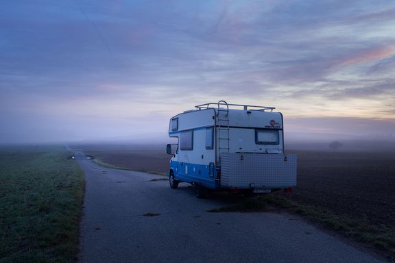 Obytné auto, ve kterém rodina fotografa Janka Sedláře vyrazila putovat po republice.