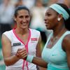 Serena Williamsová Virginia Razzanová (French Open)