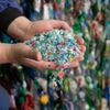 recyklace vločky Život PET lahve lahev plast recyklace KMV