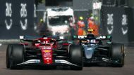 Charles Leclerc, Ferrari a  Andrea Kimi Antonelli, Mercedes ve VC Emilie-Romagny F1 2025