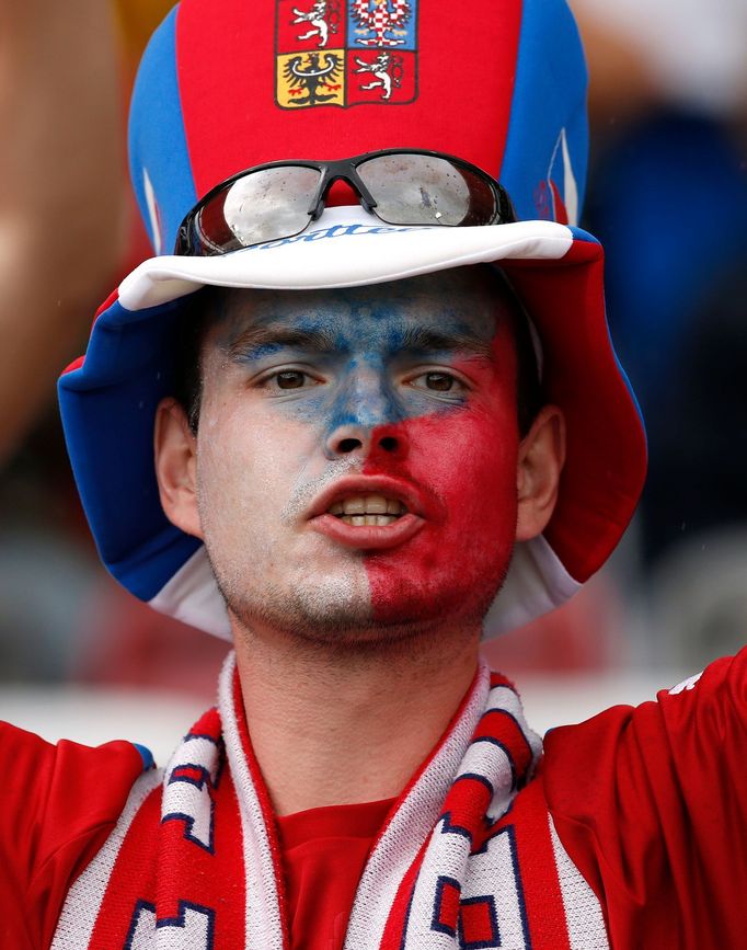 Euro 2016, Česko-Španělsko: český fanoušek