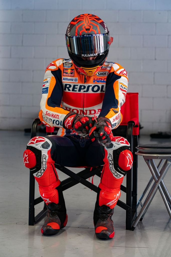 Helmy MotoGP 2021: Marc Marquez, Honda