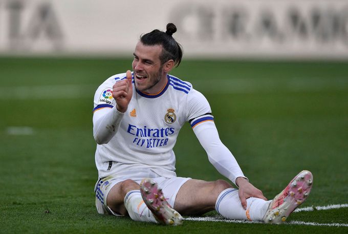 Madridský Gareth Bale v zápase Villarreal - Real Madrid.