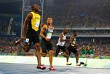Bolt dokonce zaběhl svůj nejlepší čas sezony: 9,86 sekundy.
