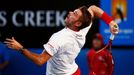 Stanislas Wawrinka v semifinále Australian Open 2014