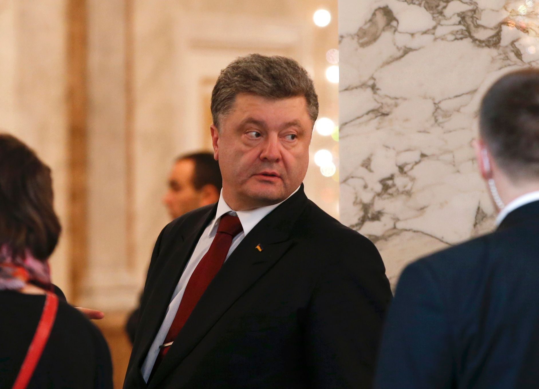 Jednání v Minsku - Porošenko - 12. února
