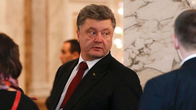 Hončarenko je v ukrajinském parlamentu zástupcem šéfa poslaneckého klubu Bloku Petra Porošenka (na snímku).