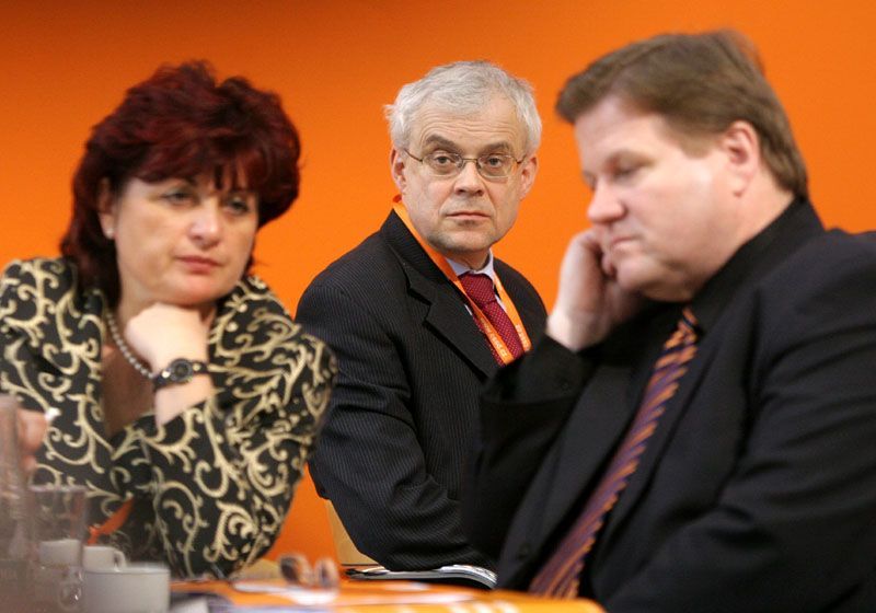 Vladimír Špidla na sjezdu ČSSD
