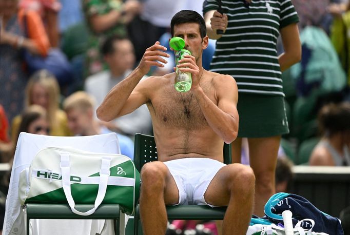 Wimbledon 2022, 5. den (Novak Djokovič)