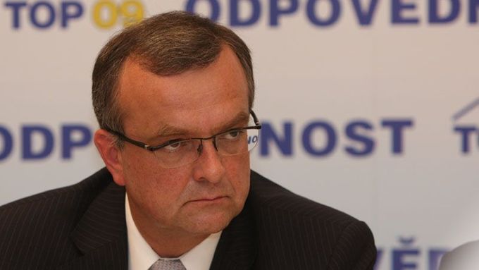 "Sociální stát zabíjí individuální sociální odpovědnost," říká místopředseda TOP 09 Miroslav Kalousek.