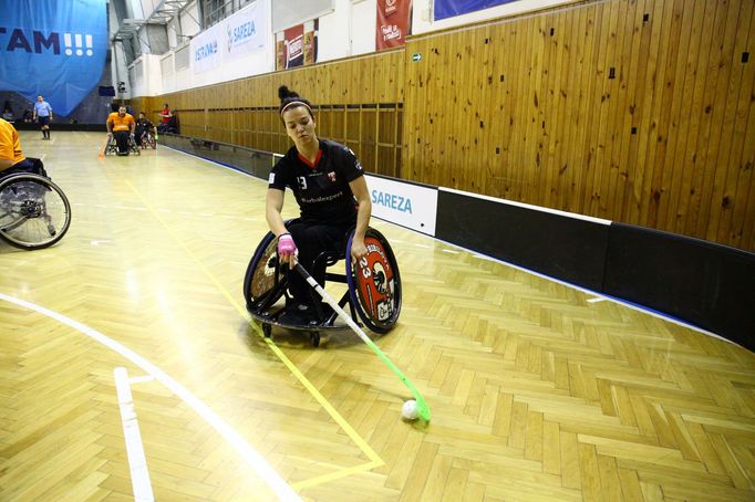 Zuzana Přibilová z Tatranu se blýskla v utkání s Brnem. Buldokům nasřílela čtyři góly a výrazně se tak podílela na vítězství Střešovic.