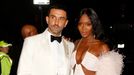 Naomi Campbell and Riccardo Tisci arrive at the Metropolitan Museum of Art Costume Institute Gala Benefit in New York