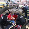Strom ve Zlíně spadl na lidi