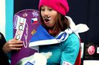 Snowboardcrossařka Samková vyhrála v Kanadě poprvé závod SP