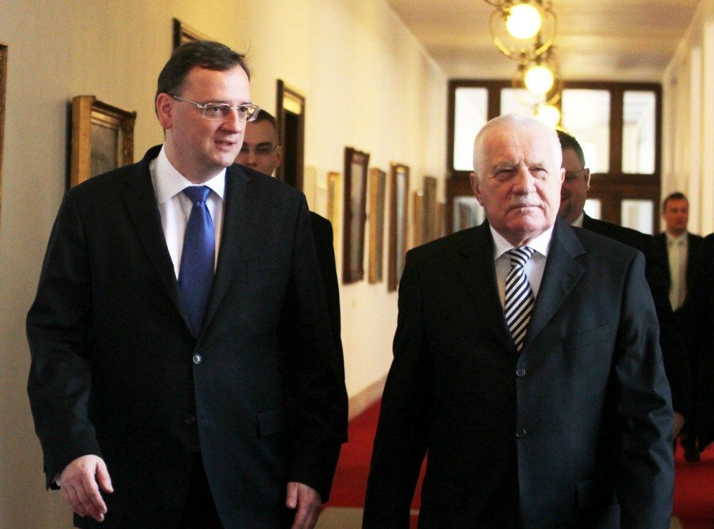 Václav Klaus naposled na vládě